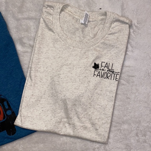 two fall graphic tees - Picture 3 of 5